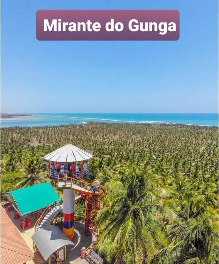 Chalé lindo e aconchegante na Barra de São Miguel Exterior foto