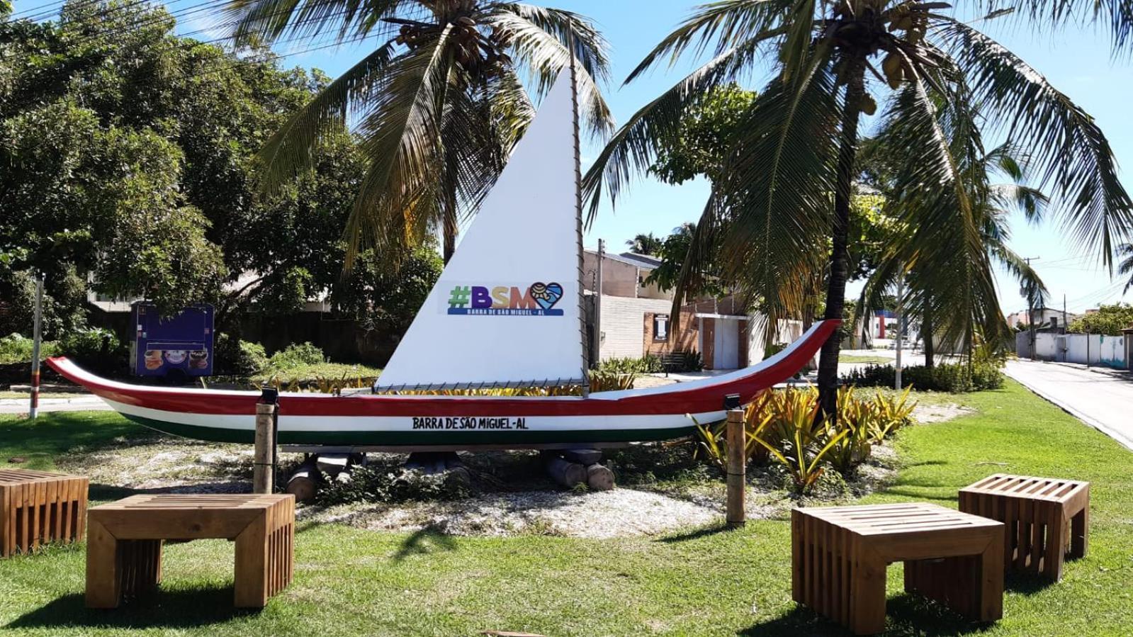 Chalé lindo e aconchegante na Barra de São Miguel Exterior foto